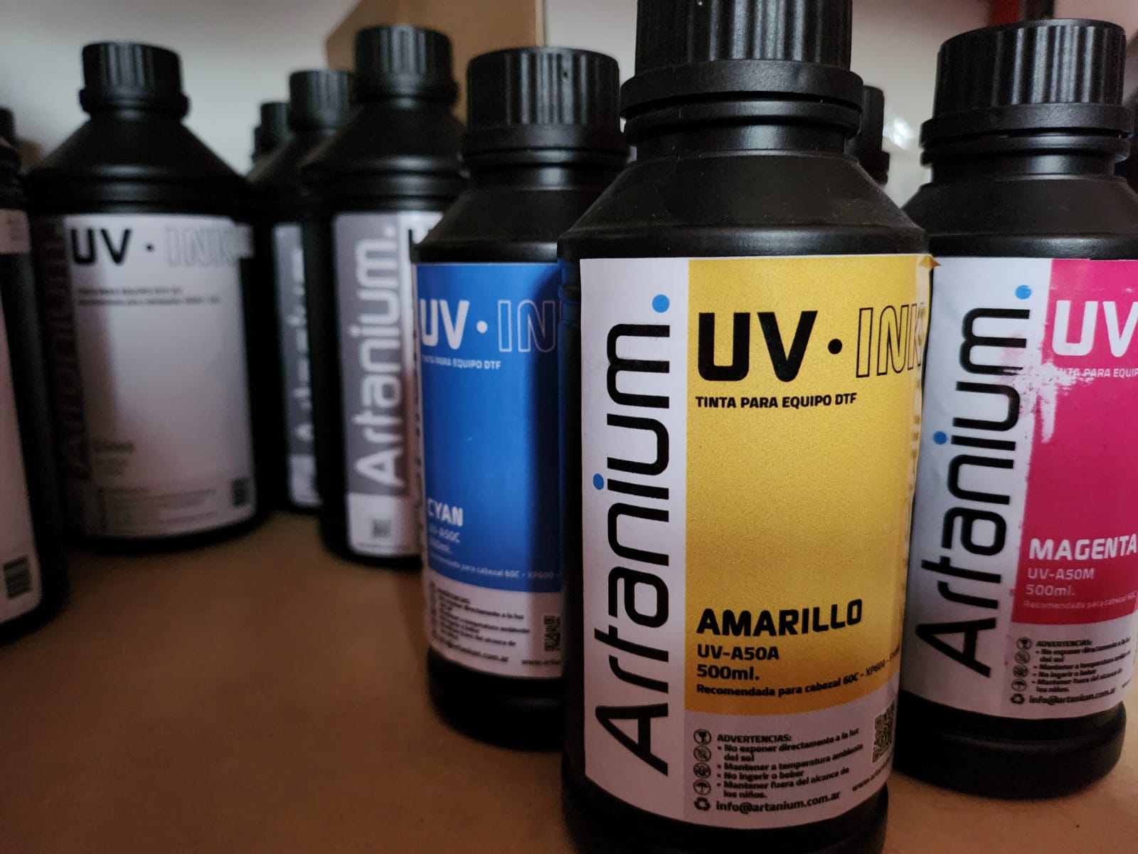 Tintas DTF Artanium